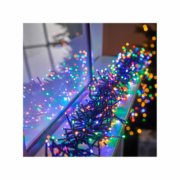 500 LED CLUSTER MULTI COLOURED FAIRY