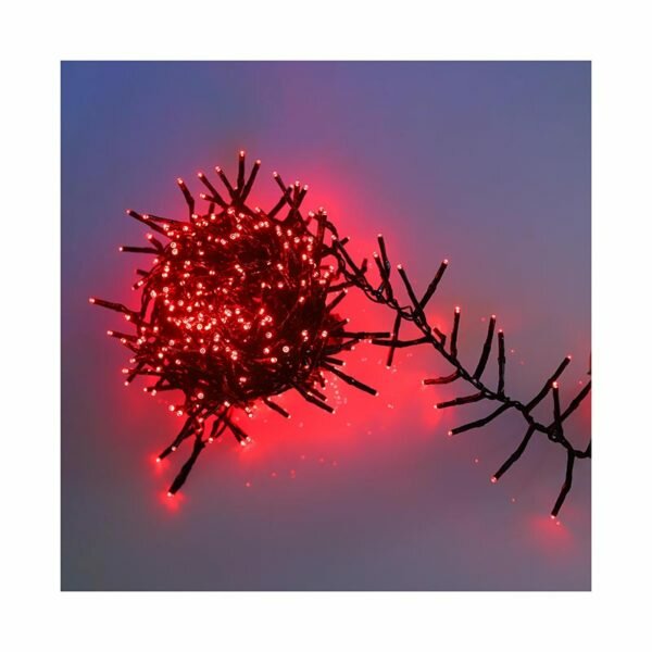 500 LED CLUSTER FAIRY RED