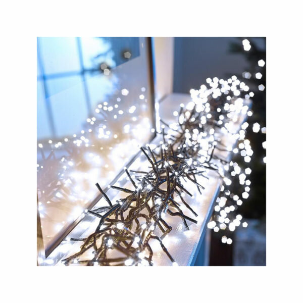 500 LED CLUSTER FAIRY WHITE
