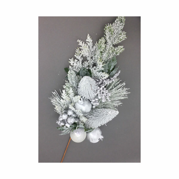35CM SILVER TREE SPRAY