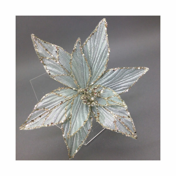 Poinsettia Sea Blue