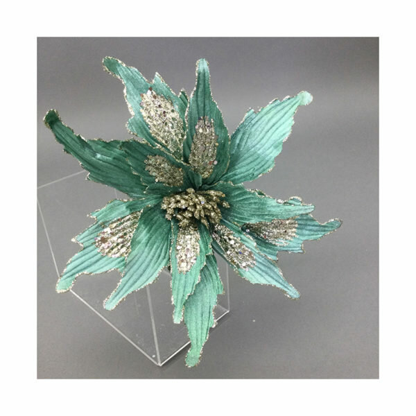 AQUA BLUE POINSETTIA