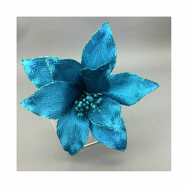 PEACOCK BLUE FLOWER