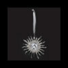 DIAMONTE SUN TREE DECORATION W/VELVET RIBBON 11CM