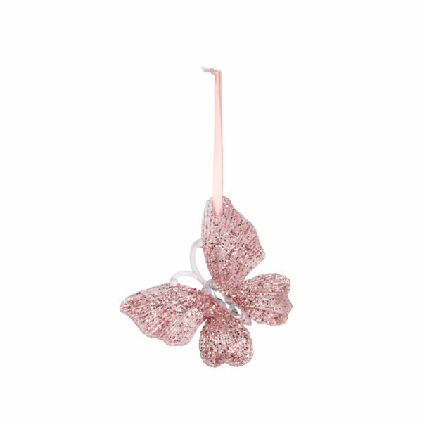 PINK BUTTERFLY TREE DECO