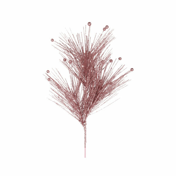 GLITTER STEM PINK 65cm