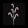 RED AND WHITE CANDY CANE PICK