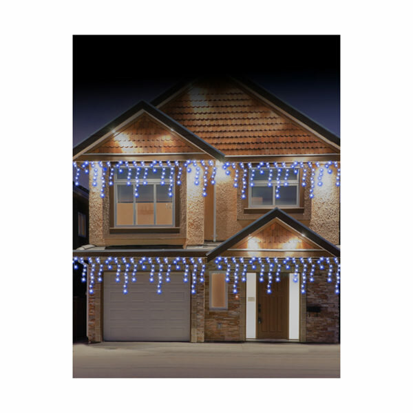 960 LED SNOWING ICICLES BLUE