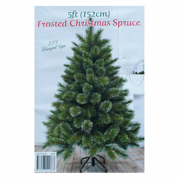 5FT FROSTED NEW COLORADO SPRUCE CHRISTMAS TREE (150cm)