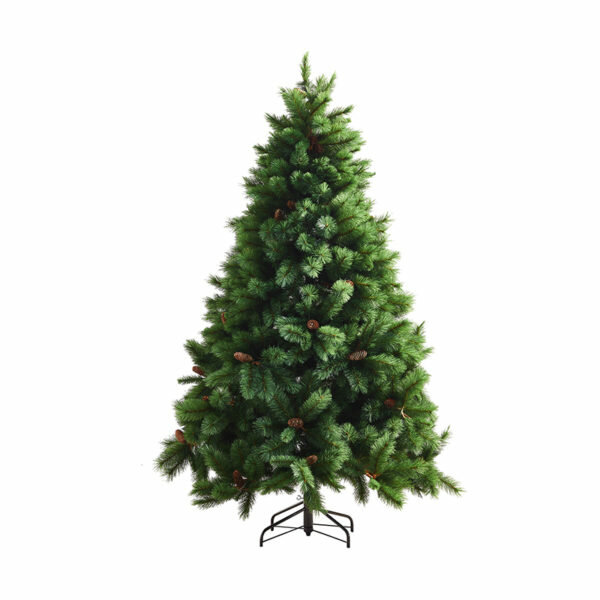 7FT WOODLAND PINECONE SPRUCE CHRISTMAS TREE