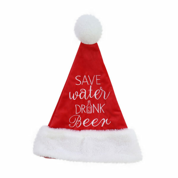 SANTA HAT WITH SLOGANS