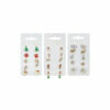 CHRISTMAS STUD EARRING SET