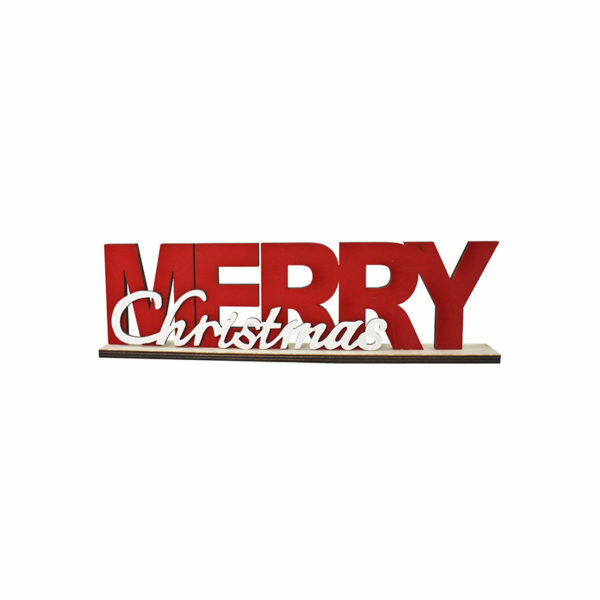 MERRY CHRISTMAS TABLE SIGN