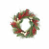 LUXURY WREATH 60cm PEAR/BERRY