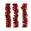 RED MATTE TINSEL 2M