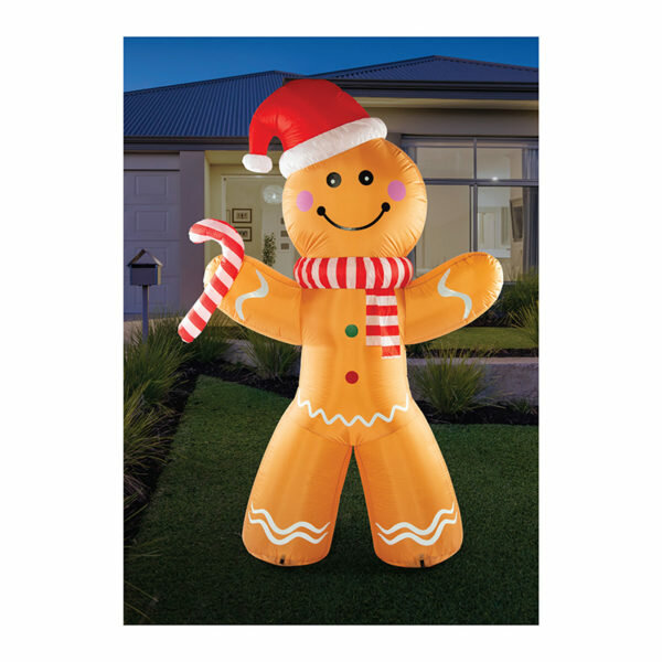AIRPOWER CHRISTMAS INFLATABLE GINGERBREAD