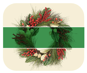 Christmas Wreaths and Christmas Garlands