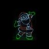 75cm Happy Santa Led Ropelight