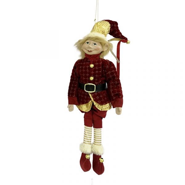 WHIMSICAL ELF FIGURINE