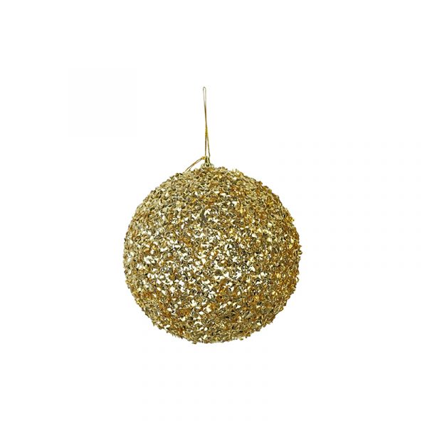 SEQUINS MULTI BAUBLE 100mm Asst