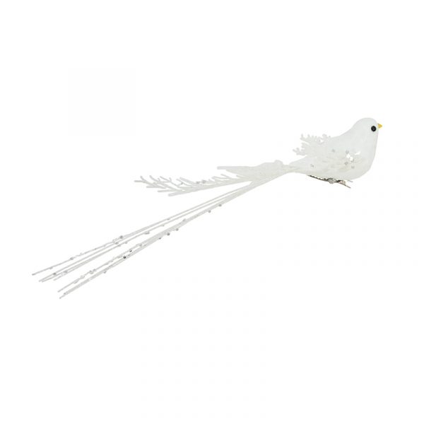 CLIP BIRD LONG TAIL 28cm