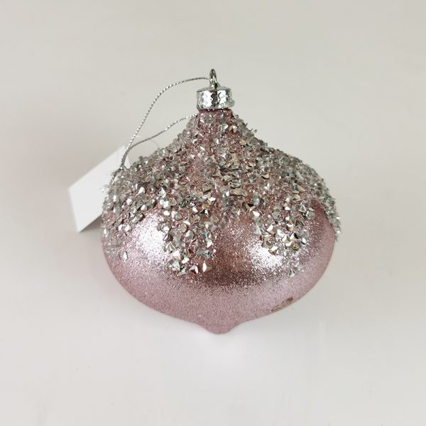 10cm pink Painted Ball