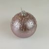 10cm Pink Painted Ball