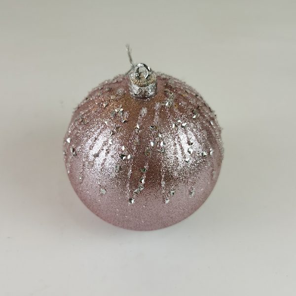 10cm Pink Painted Ball