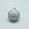 10 cm Silver painted balls