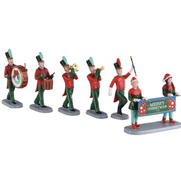 LEMAX  03515 - CHRISTMAS ON PARADE, SET OF 6