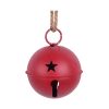 10cm Red Metal Bell