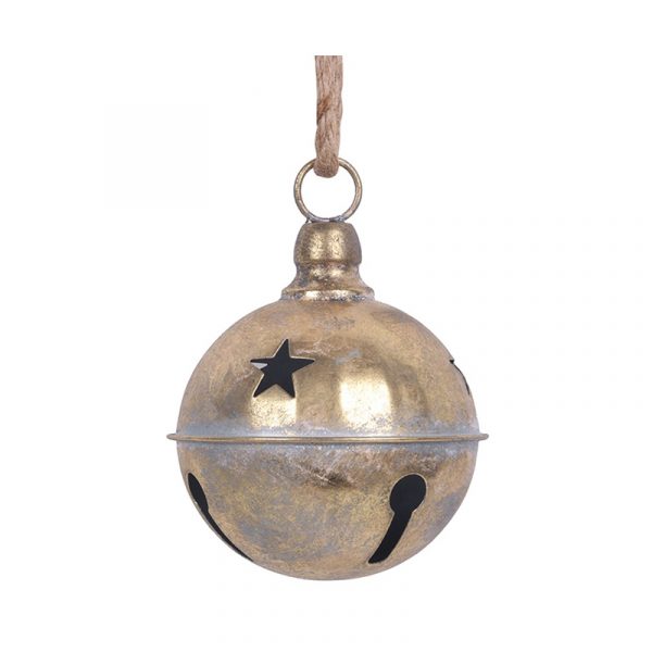 14cm Gold Metal Bell