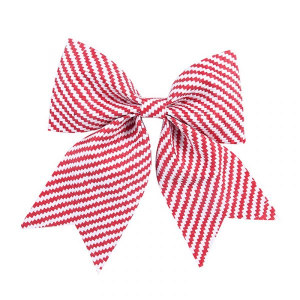 Red & White Bow 17 x 20cm