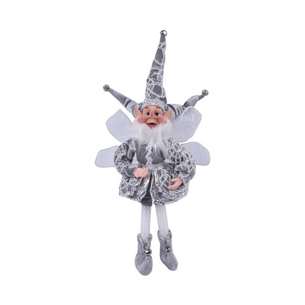 Christmas Elf Silver - 40cm