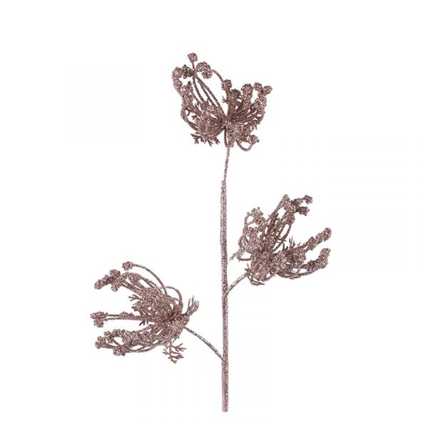 Rosegold Queen Anne Lace Stem 65cm