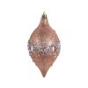 Champagne Gold Glitter Finish Finial 13cm