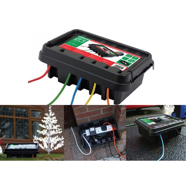 WEATHER PROOF DRIBOX MULTI OUTLET POWER BOX