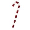 GIANT TINSEL CANDY CANE DECORATION (120cm)