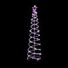 LED SPIRAL CHRISTMAS TREE ROPELIGHT (1.8m) MULTI COLOURED