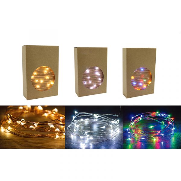 10m LED STARRY CHRISTMAS LIGHTS 100 PIECES - MULTIPLE STYLES
