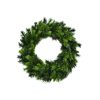 FROSTED CAROLINA SPRUCE CHRISTMAS WREATH (76cm)