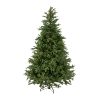 7FT GRAND SPRUCE CHRISTMAS TREE WITH 650 LED WARM WHITE LIGHTS (210cm)