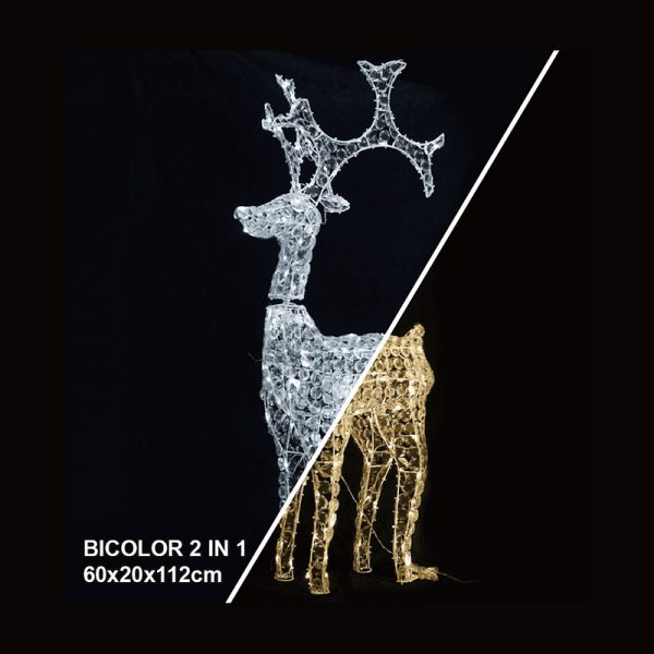 LED DEER SEQUIN UP