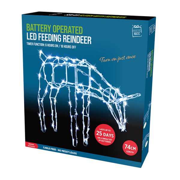 BATTERY OPERATED LED DEERS
