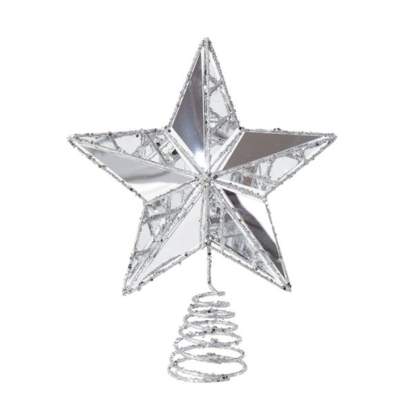 MIRROR TREE TOPPER STAR