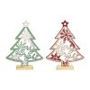 44CM MERRY BRIGHT TABLE TREE  ASST