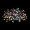 500 SOLAR RED WHITE AND GREEN LED FAIRY LIGHTS