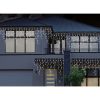 480 COOL WHITE LED SNOWING ICICLE LIGHTS WITH 8 FUNCTION MEMORY