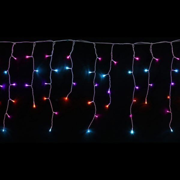 9.9M 500 LED ICICLE LIGHTS CARNIVAL