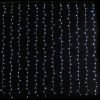 6M 600 COOL WHITE LED CURTAIN LIGHTS